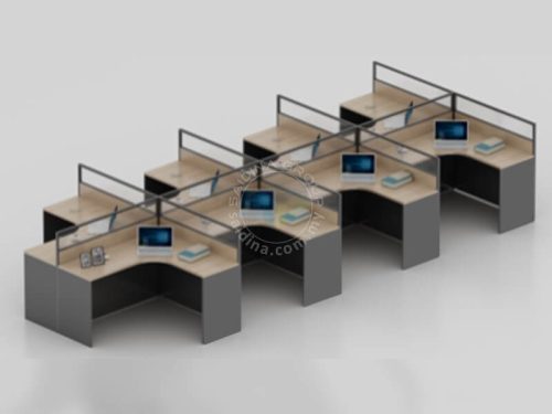8 seater workstation