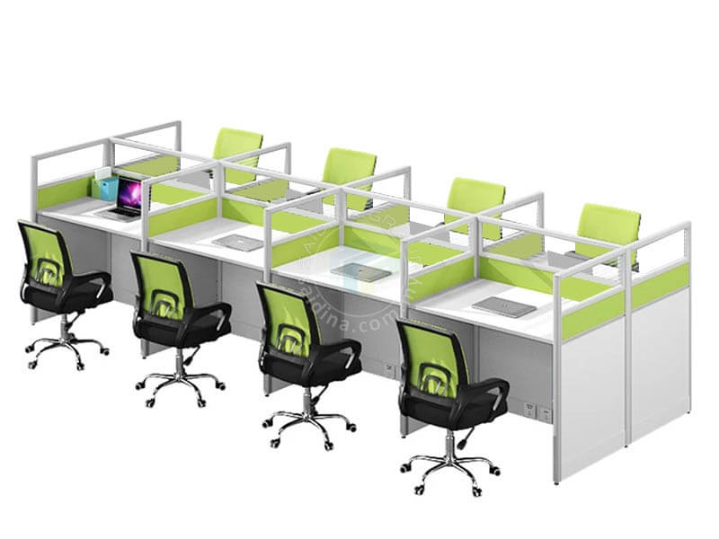 8 seater office workstation