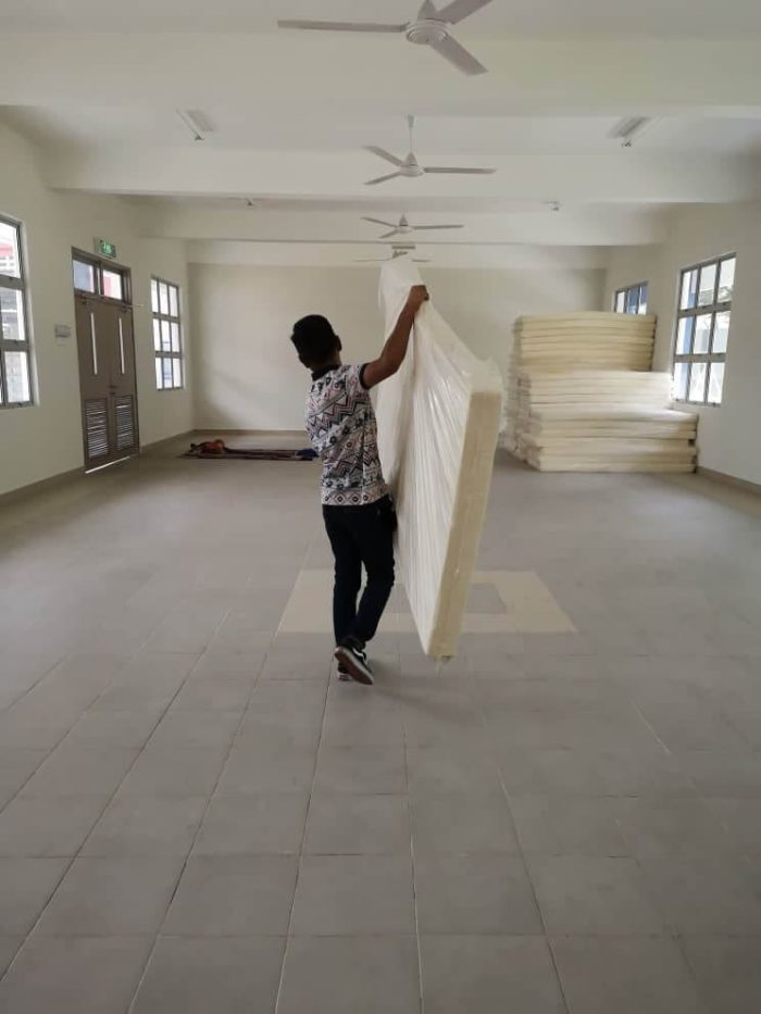 hostel mattress