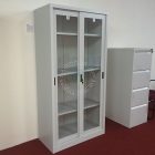 glass sliding door cupboard