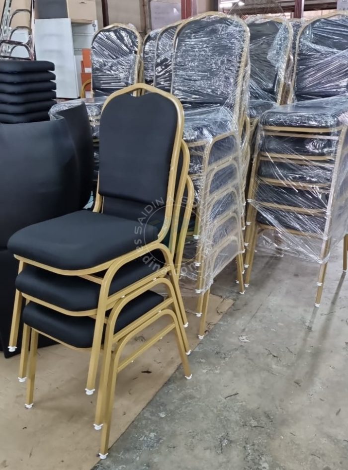 Crown Back Banquet Chairs (Epoxy Gold) | Model: GRG 905 - Image 12