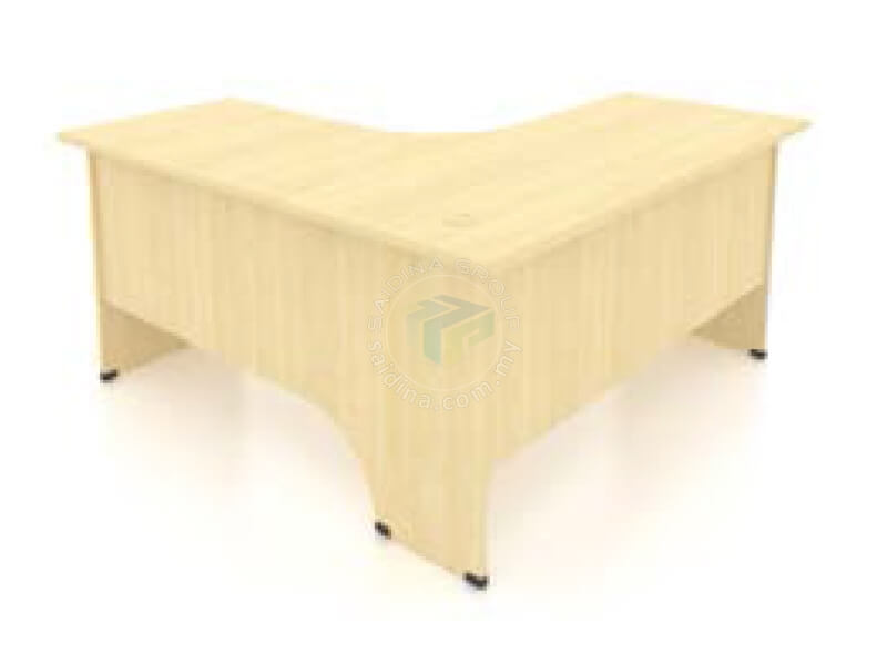 L shape Office Tables c/w Chipboard Leg | Model: WL