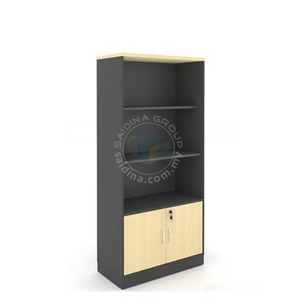 Office Bookshelf with Cabinet