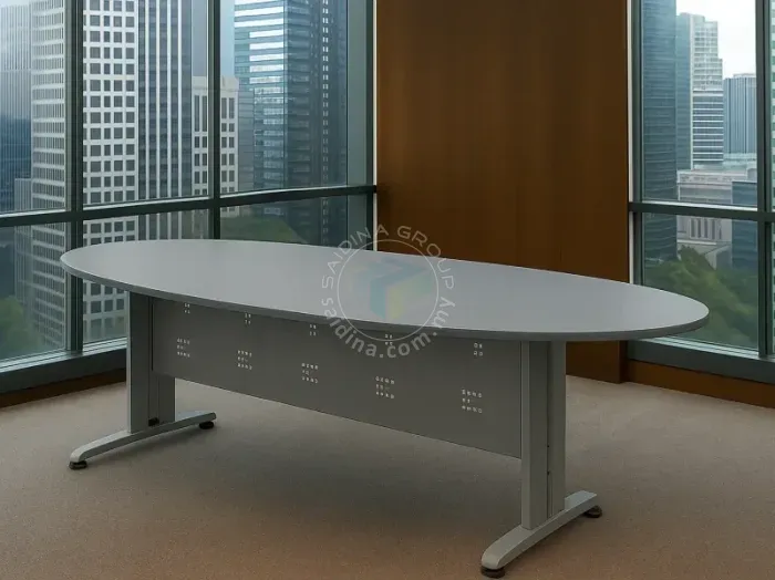Conference Table c/w J Shape Metal Leg | J Series - Image 2