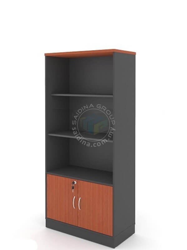 Office Bookshelf with Cabinet