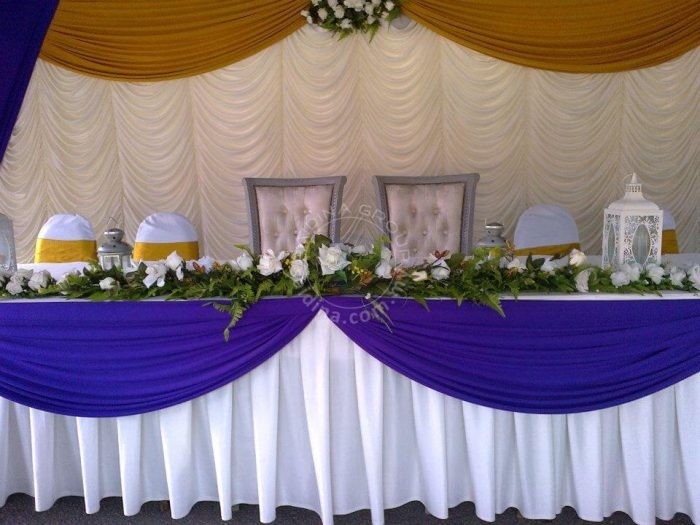 fabric backdrop