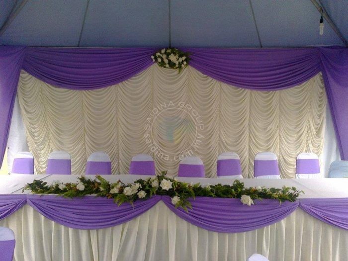 fabric backdrop