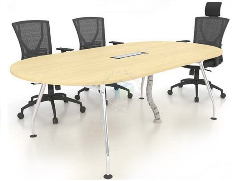 Conference & Discussion Table c/w Inula A Metal Leg | Siri A