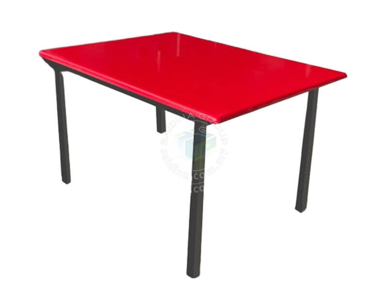 Dining Table Fibreglass Top c/w Metal Frame | SGT-FGR