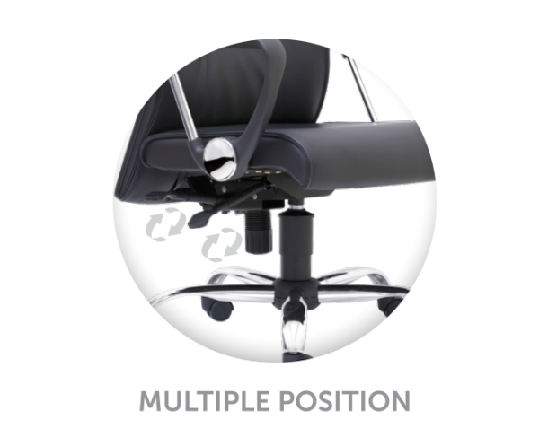 High back Leather / Director's Chair | Model : D-888H - Image 2