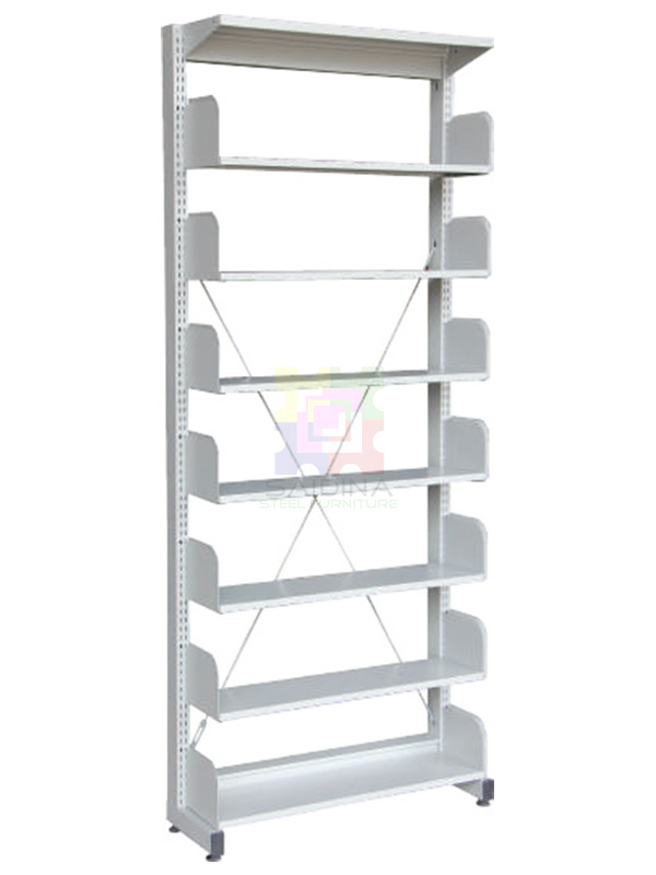 7 Level Library Rack Single Sided Without Side Panel | Model: S317W