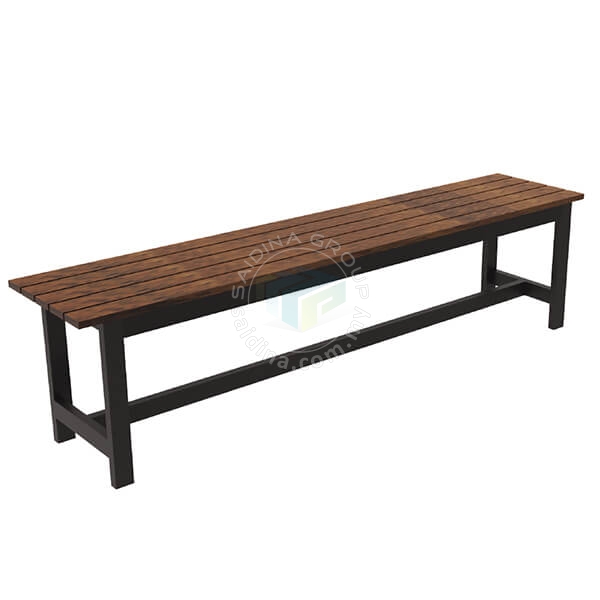 6 seater Wooden Canteen Tables & Bench Set | SGT-WC8