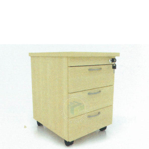 Mobile Pedestal 3D (3 Drawer) | SGP 3D