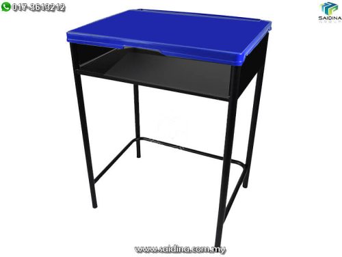 Covered Plastic Top School Desk
