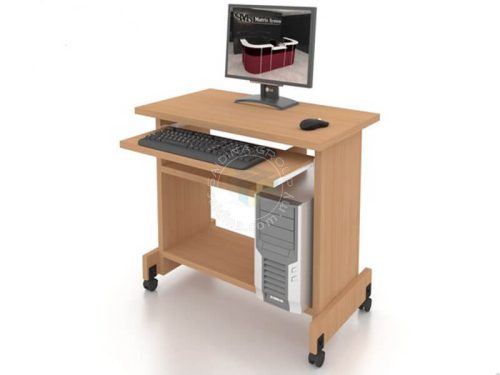 Computer Desk with wheels
