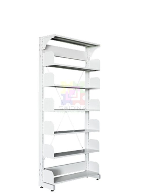 6 Level Library Single Sided Rack