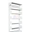 6 Level Library Single Sided Rack