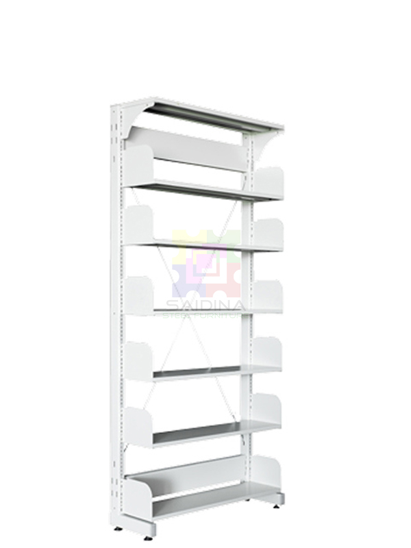 6 Level Library Single Sided Rack
