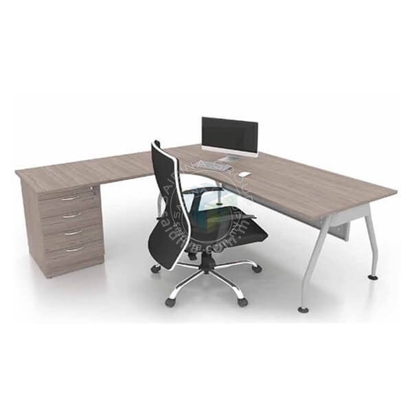 L shape desk