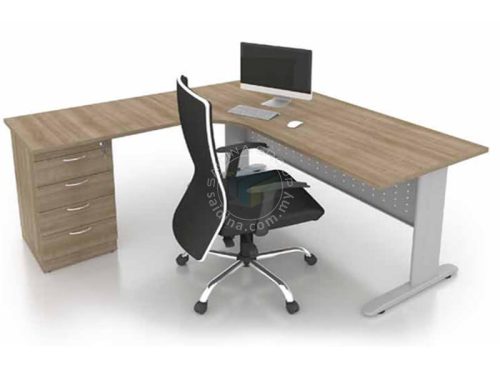 L shape Office Table