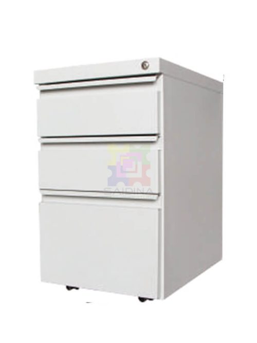 Mobile Steel Pedestal 2D1F Drawers