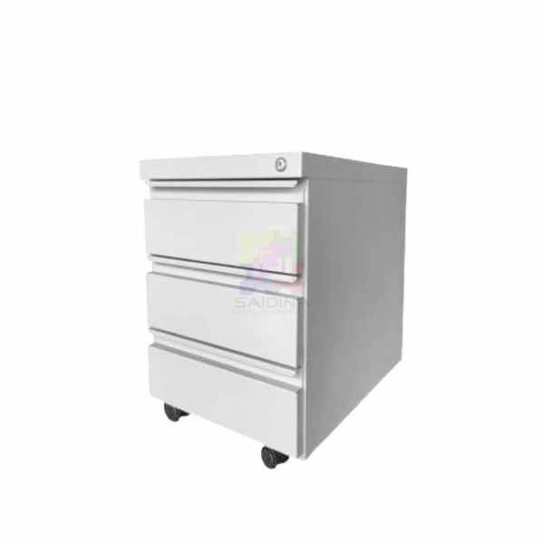 Mobile Steel Pedestal 3 Drawers | Model: S181
