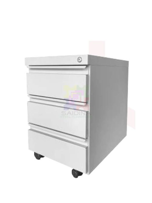 Mobile Steel Pedestal 3 Drawers