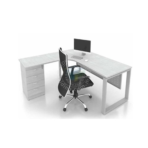 L shape desk