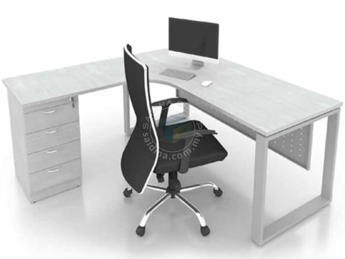 L shape desk