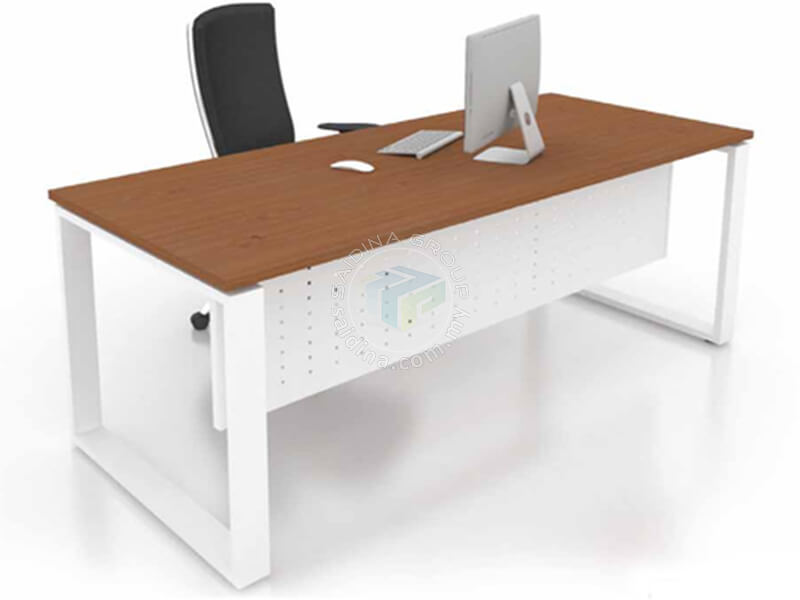 Rectangular Office Tables c/w Square Metal Leg | Siri SR
