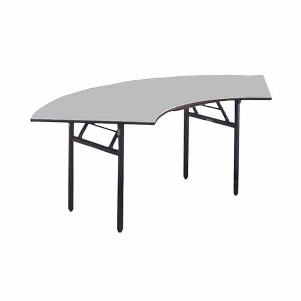 Crescent Banquet Tables | Folding Tables | Grey