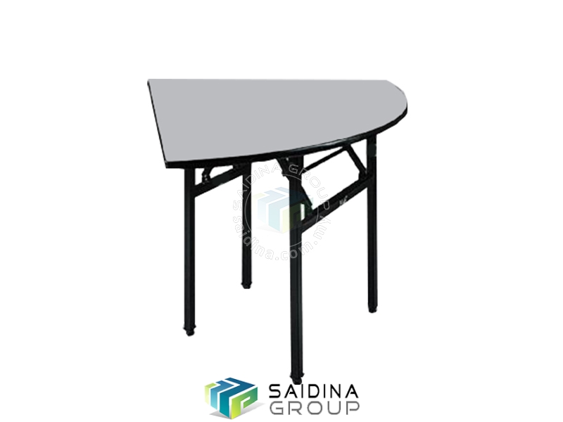 Crescent Banquet Tables | Folding Tables | Grey - Image 5
